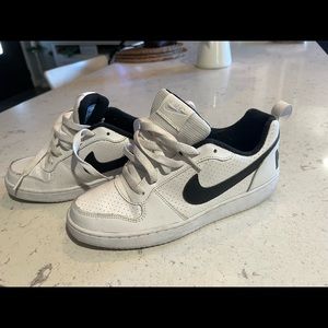 White Nike sneakers